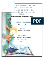 Síndrome Del Túnel Carpiano