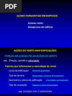Efeito do vento em edificações