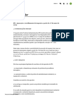 IPI - Apuração e Recolhimento Do Imposto a Partir de 1º de Maio de 2009