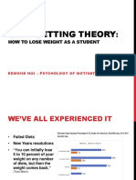 Goal Setting Theory and Losing Weight