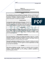 PMP Definicion 47 Procesos Directivos