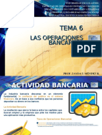 Tema 6. Operaciones Bancarias