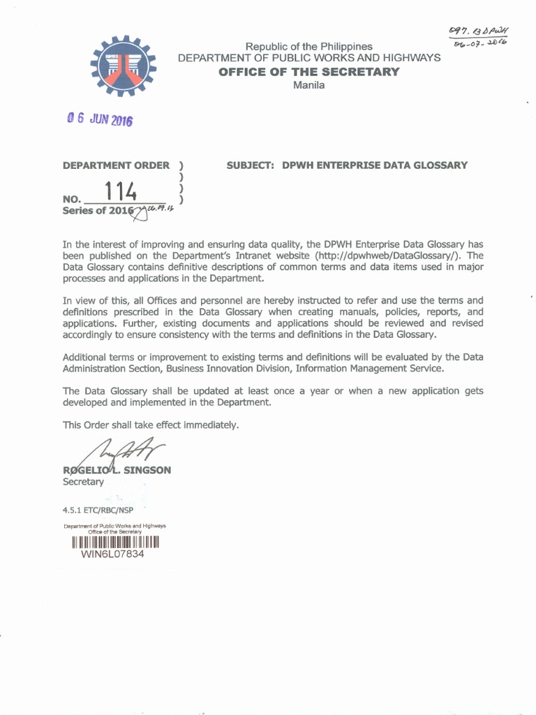 DPWH PDF Construction Bidding Procurement