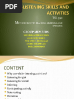 Download While-listening Skills and Activities by Mimi NR SN36580159 doc pdf