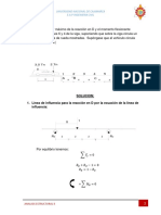 Ejemplos de Lineas de Influencia