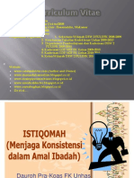 Materi Istqomah Han