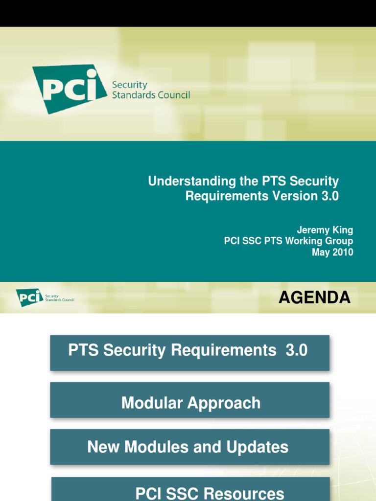 PCI PTS Security Requirements Overview | PDF | Payment Card Industry ...