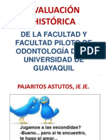 Historia de La Facultad Piloto Odontologia Por El Dr. Wenscelao Gallardo