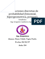 Distribuciones Discretas de Probabilidad