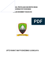 Cover Laporan Hasil Penyeliaan Dan Bintek Bidan Koordinator Puskesma1