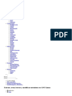 Extraer Crear Borrar y Modificar Metadatos en GNU-Linux - Exiftool