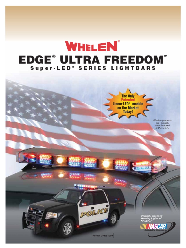 Whelen NFPA Edge Freedom IV Super LED Lightbar