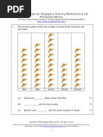 Placement Test For Singapore Primary Mathematics 1B Standards Edition