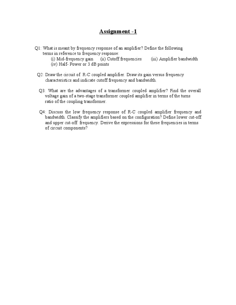 Assignment 1 | PDF | Science & Mathematics | Computers