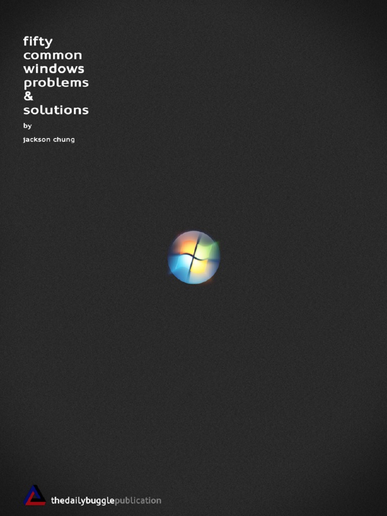 50 Common Windows Problems and Solutions PDF | PDF | Windows Vista ...