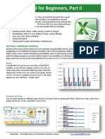 Excel For Beginners - Part II