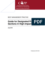 Guide For Designated Pipeline Sections in High-Impact Areas: Best Management Practice