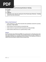 SAP BI Data Warehousing Workbench - Modeling