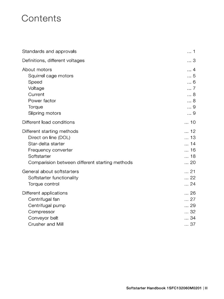 Soft Starter Manual | PDF