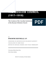H. DESTIVELLE - The Moscow Council 1917-1918 