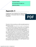 Appendix C: Suggested Test Method For Determining Strength of Grouted Soils For Design Purposes