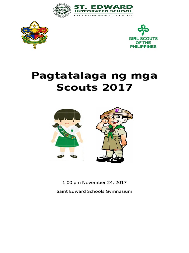 Pagtatalaga NG Mga Scouts 2017 | PDF