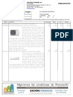 Presupuesto Oxibutano Split PDF