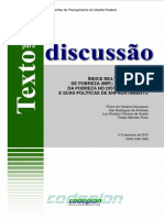 TD 6 as Dimensoes Da Pobreza No DF e Suas Politicas de Enfrentamento 2015