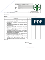 Daftar Tilik Kegiatan Penimbangan