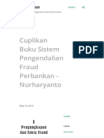 Cuplikan Buku Sistem Pengendalian Fraud Perbankan - Nurharyanto