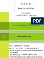 POWER SYSTEMS LECTURE 2