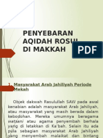 Penyebaran Aqidah Rosul Di Makkah