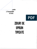 Ziduri de Sprijin - Proiect Tip IPTANA PDF