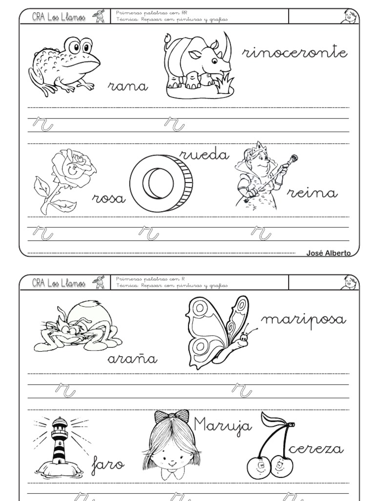 Lectoescritura R 6 PDF | PDF