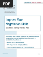 Lectura 4 - Negotiation - Skills