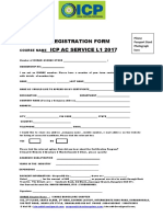 Icp Service - Registration Form