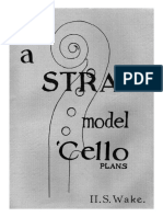 A Strad Model Cello Plans (Luthier - (1-15)