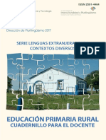 Cuadernillo de Educación Primaria Rural