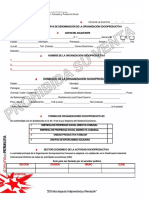 Planilla para La Solicitud de Reserva de Nombre Osp