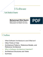 Advanced Software Architecture: Muhammad Bilal Bashir