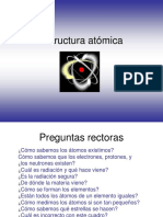 1.0 Estructura Atomica