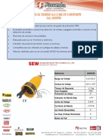 Detector de Tension 6.6 a 132 Kv a Contacto Ref 220hvd