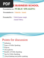 Download  Ppt on Public Speaking by nitishkmr86 SN36585342 doc pdf