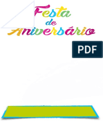 Festa Aniversário