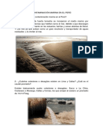 Contaminacion Marina en El Peru