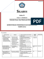 Silabus Globalisasi Kelas VI - Ok