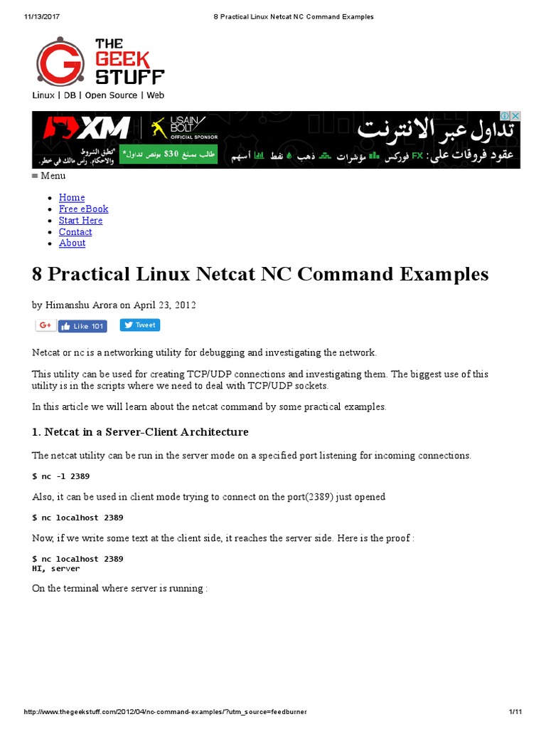 Windows nc command download