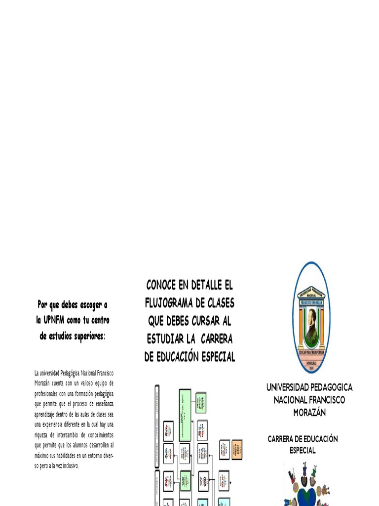 Trifolio Educ Especial | PDF | Educación especial | Organización no  gubernamental