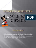 Sosiologi Kesehatan