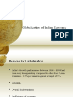 Globalization of Indian Economy: By: Sahil Shroff SIMSR 2009-2011 Mms - A